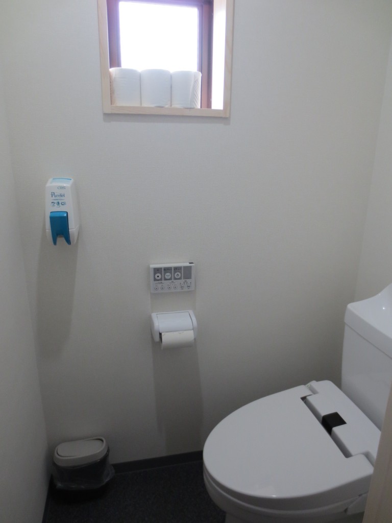 女子トイレの改修工事終了しました！ 新潟県燕市 金属加工会社 ハセテック